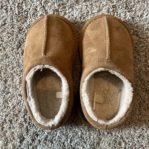 Cat & Jack Cozy Suede Slippers